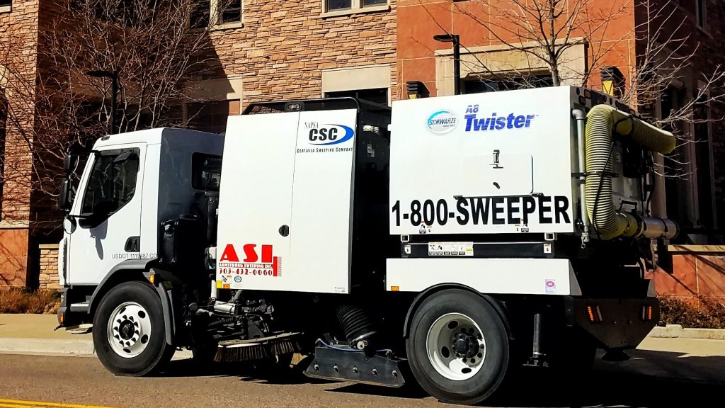Denver, Colorado Street Sweeping and Parking Lot Sweeping and Cleaning